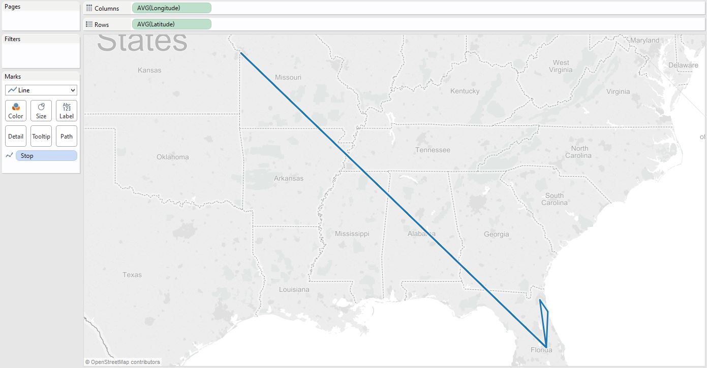 Tableau Sequential Path Map Finished