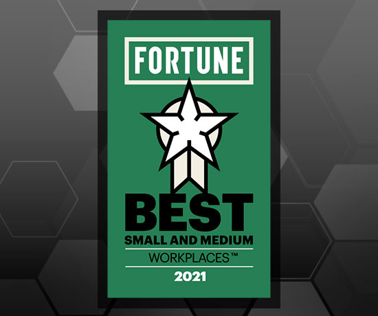 Fortune Names Evolytics One of the 2021 Best Small & Medium Workplaces™
